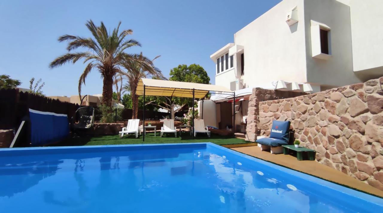 Guest House "Villa Klara Eilat" Heated Pool And Sauna All Year Round Exterior foto